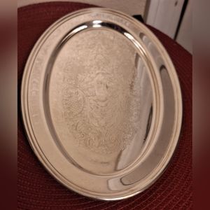 Beautiful oval plate